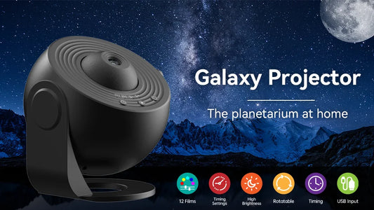 Night Light Galaxy Projector